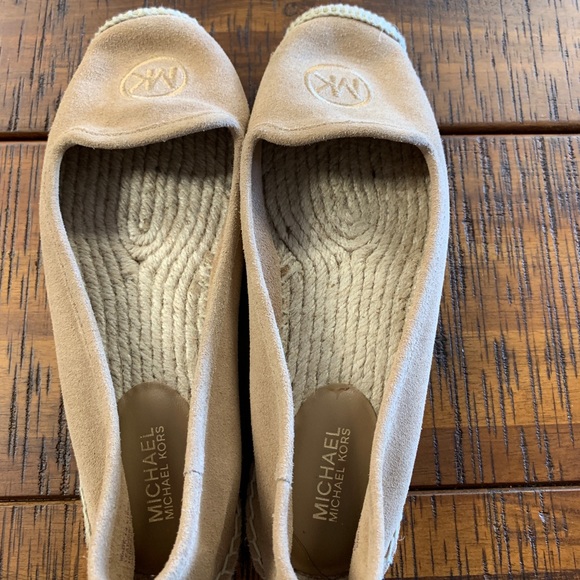 Michael Kors | Soft Leather Slip On Espadrilles - Picture 2 of 5